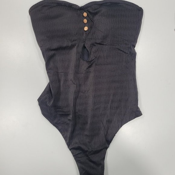 Onia Edith Strapless One Piece Swimsuit Size Medium - Picture 5 of 11